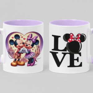 5 Tazas de Ceramica 11 OZ, alta calidad Grado AAA con motivos del Día de San Valentín, Diseños Únicos y elegantes para Enamorar.