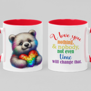 6 Tazas 11 OZ Ceramica de Alta Calidad, Diseños Exclusivos LGBT+ para Celebrar el Orgullo y la Diversidad.