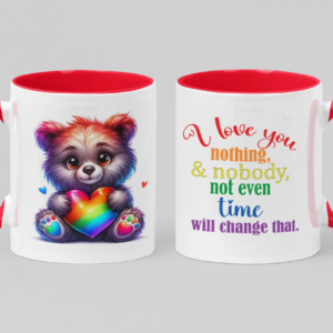 7 Tazas 11 OZ Ceramica de Alta Calidad, Diseños Exclusivos LGBT+ para Celebrar el Orgullo y la Diversidad.