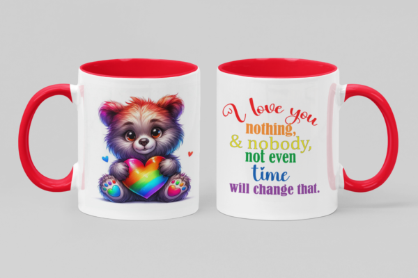 7 Tazas 11 OZ Ceramica de Alta Calidad, Diseños Exclusivos LGBT+ para Celebrar el Orgullo y la Diversidad.