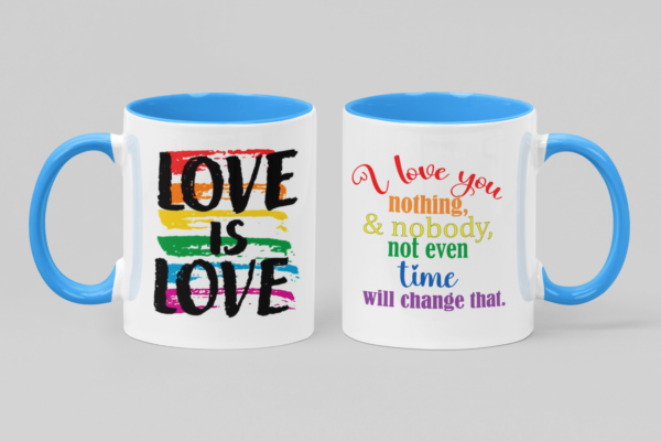 Tazas 11 OZ Ceramica de Alta Calidad, Diseños Exclusivos LGBT+ para Celebrar el Orgullo y la Diversidad.