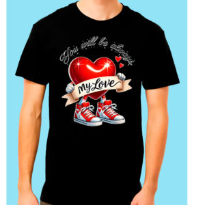 Este Día de San Valentín, luce increíble con nuestras playeras de algodón 100% con exclusivos y elegantes estampados que enamoran.