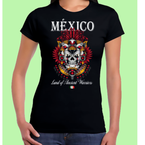 Playera Dama 100% Algodón de Alta Calidad, Cuello "V" y Redondo con impresionante estampado.