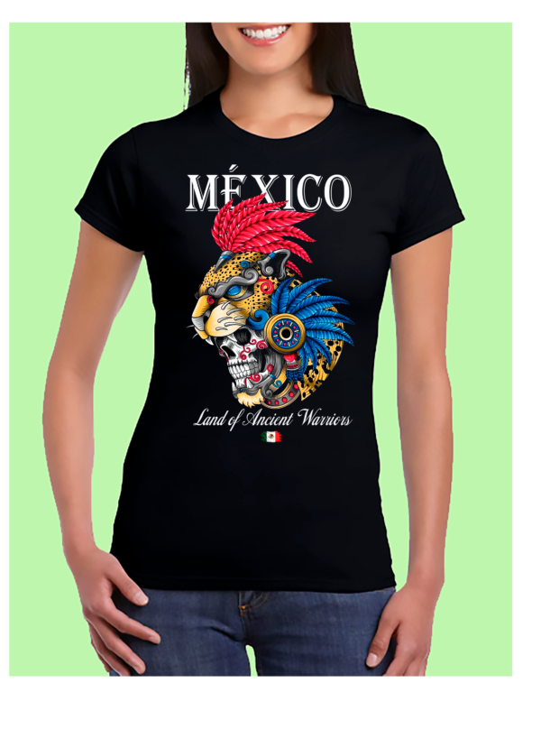 Playera Dama 100% Algodón de Alta Calidad, Cuello "V" y Redondo con impresionante estampado.