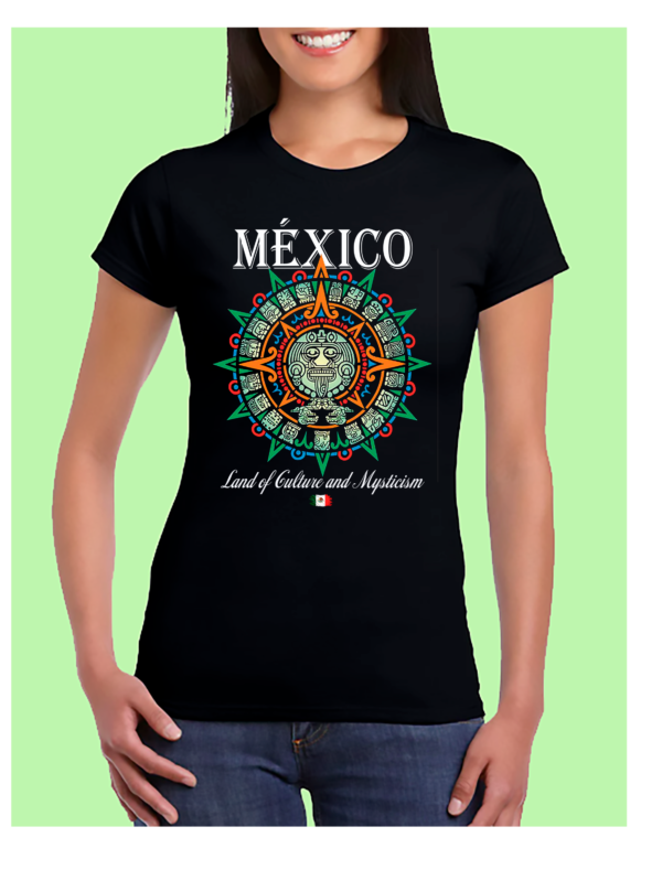 Playera Dama 100% Algodón de Alta Calidad, Cuello "V" y Redondo con impresionante estampado.