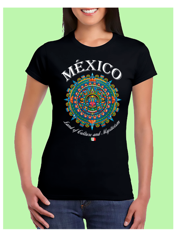 Playera Dama 100% Algodón de Alta Calidad, Cuello "V" y Redondo con impresionante estampado.