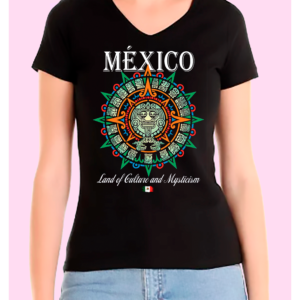 Playera Dama 100% Algodón de Alta Calidad, Cuello "V" y Redondo con impresionante estampado.