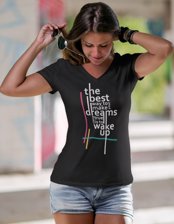 mockup-featuring-a-woman-wearing-a-customizable-v-neck-t-shirt-3688-el1 (4) Playera Dama 100% Algodón de Alta Calidad, Cuello "V" y Redondo en diferentes colores e impresionante estampado.