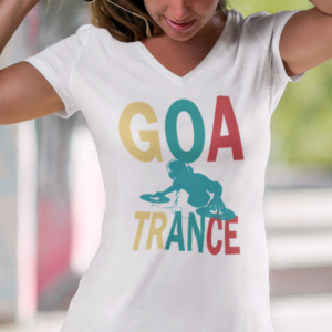 Playera Dama 100% Algodón de Alta Calidad, Cuello "V" y Redondo en diferentes colores e impresionante estampado.