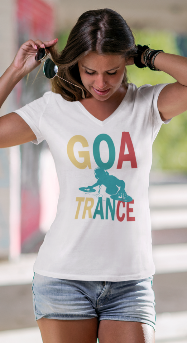 Playera Dama 100% Algodón de Alta Calidad, Cuello "V" y Redondo en diferentes colores e impresionante estampado.