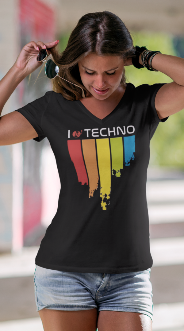 Playera Dama 100% Algodón de Alta Calidad, Cuello "V" y Redondo en diferentes colores e impresionante estampado.