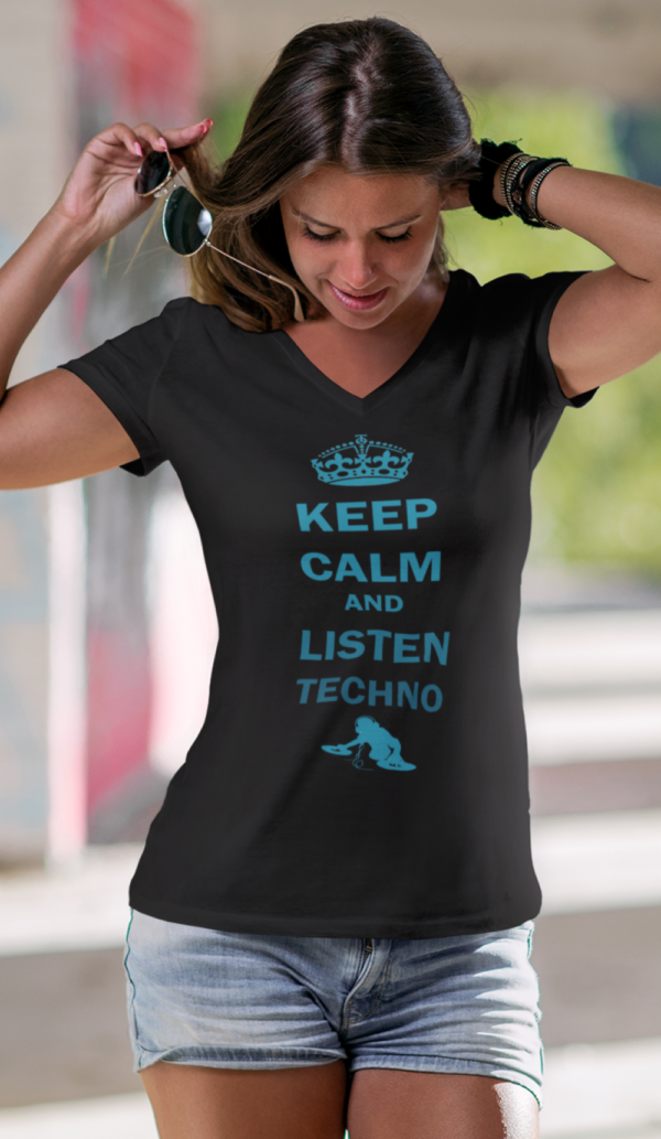 Playera Dama 100% Algodón de Alta Calidad, Cuello "V" y Redondo en diferentes colores e impresionante estampado.