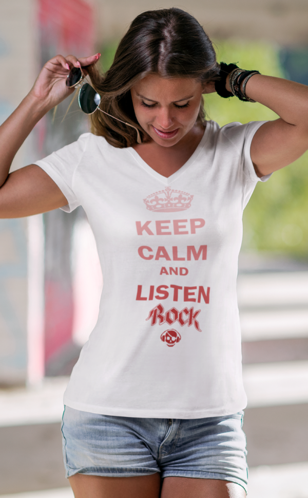 Playera Dama 100% Algodón de Alta Calidad, Cuello "V" y Redondo en diferentes colores e impresionante estampado.