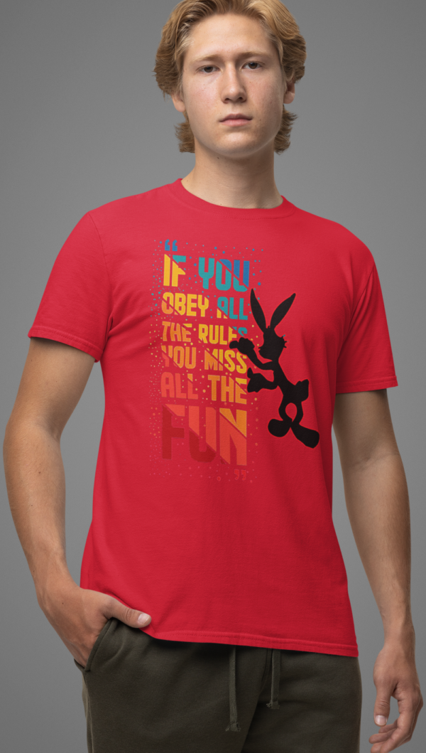 Playera 100% Algodón de Alta Calidad en Modernos Colores con Impresionante Estampado.