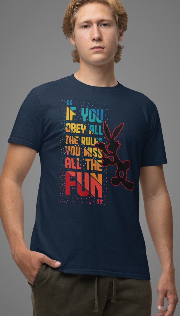 Playera 100% Algodón de Alta Calidad en Modernos Colores con Impresionante Estampado.