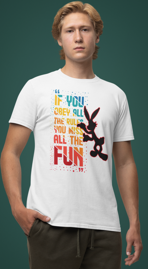 Playera 100% Algodón de Alta Calidad en Modernos Colores con Impresionante Estampado.