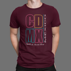 Playera 100% Algodón de Alta Calidad en Modernos Colores con Impresionante Estampado.