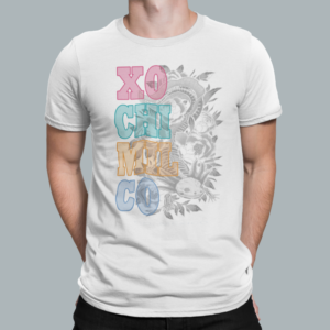 Playera 100% Algodón de Alta Calidad en Modernos Colores con Impresionante Estampado.