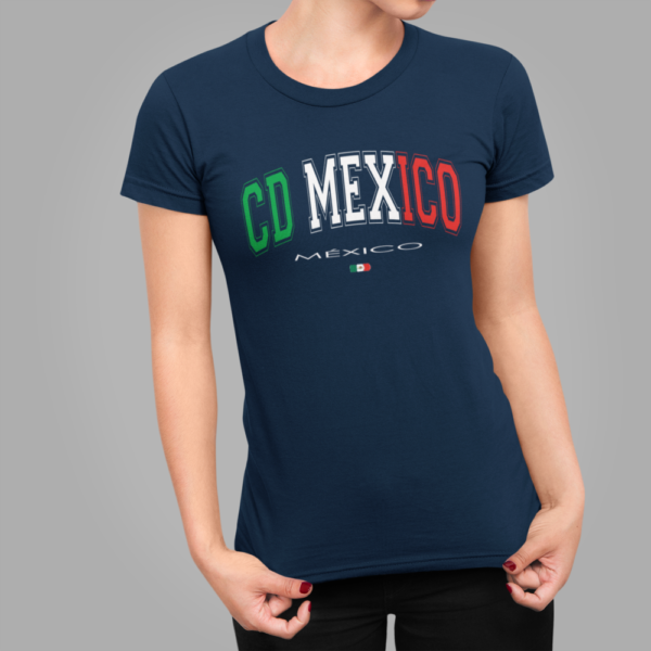 mockup-of-a-woman-showing-the-print-on-her-t-shirt-88-el (1) Playera Dama 100% Algodón de Alta Calidad, Cuello "V" y Redondo en diferentes colores e impresionante estampado.