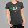 mockup-of-a-woman-showing-the-print-on-her-t-shirt-88-el (2) Playera Dama 100% Algodón de Alta Calidad, Cuello "V" y Redondo en diferentes colores e impresionante estampado.