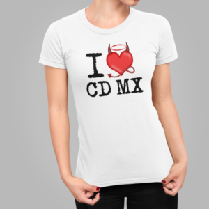 Playera Dama 100% Algodón de Alta Calidad, Cuello "V" y Redondo en diferentes colores e impresionante estampado.