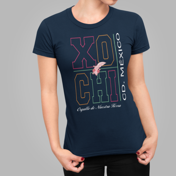 Playera Dama 100% Algodón de Alta Calidad, Cuello "V" y Redondo en diferentes colores e impresionante estampado.