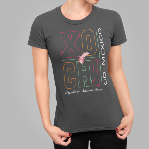 Playera Dama 100% Algodón de Alta Calidad, Cuello "V" y Redondo en diferentes colores e impresionante estampado.