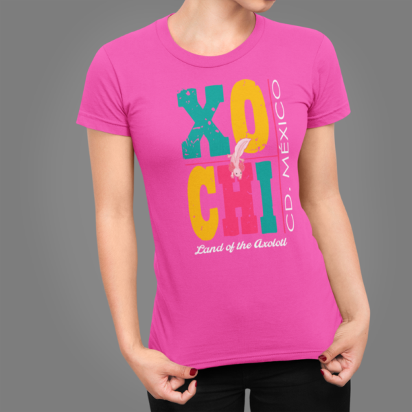 Playera Dama 100% Algodón de Alta Calidad, Cuello "V" y Redondo en diferentes colores e impresionante estampado.