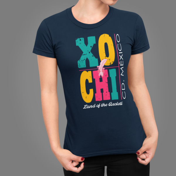 Playera Dama 100% Algodón de Alta Calidad, Cuello "V" y Redondo en diferentes colores e impresionante estampado.