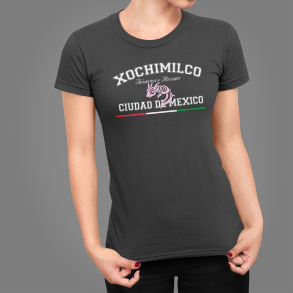 Playera Dama 100% Algodón de Alta Calidad, Cuello "V" y Redondo en diferentes colores e impresionante estampado.