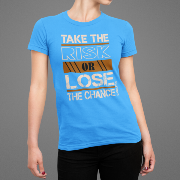 Playera Dama 100% Algodón de Alta Calidad, Cuello "V" y Redondo en diferentes colores e impresionante estampado.