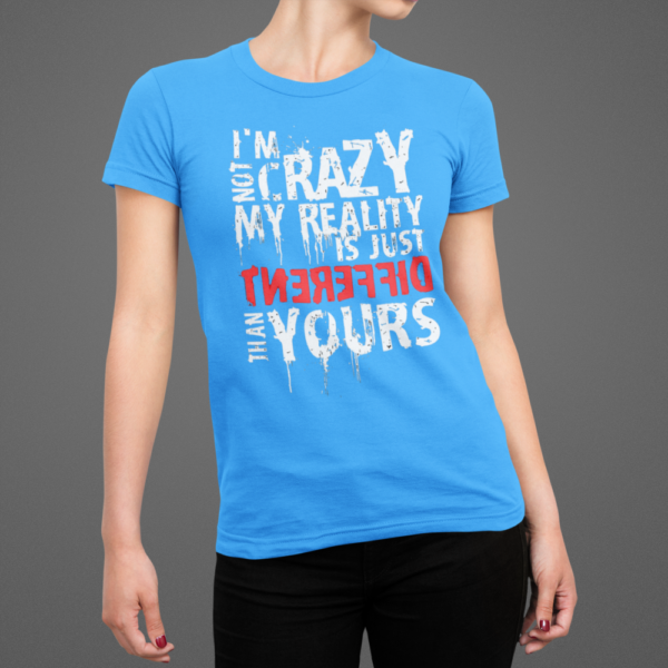 Playera Dama 100% Algodón de Alta Calidad, Cuello "V" y Redondo en diferentes colores e impresionante estampado.