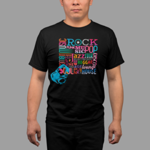 Playera 100% Algodón de Alta Calidad en Modernos Colores con Impresionante Estampado.