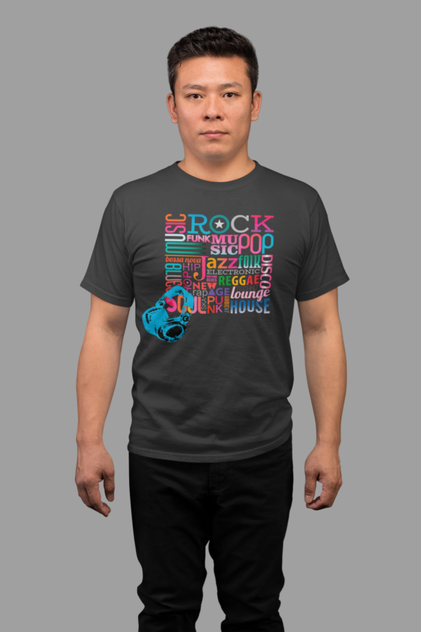 Playera 100% Algodón de Alta Calidad en Modernos Colores con Impresionante Estampado.