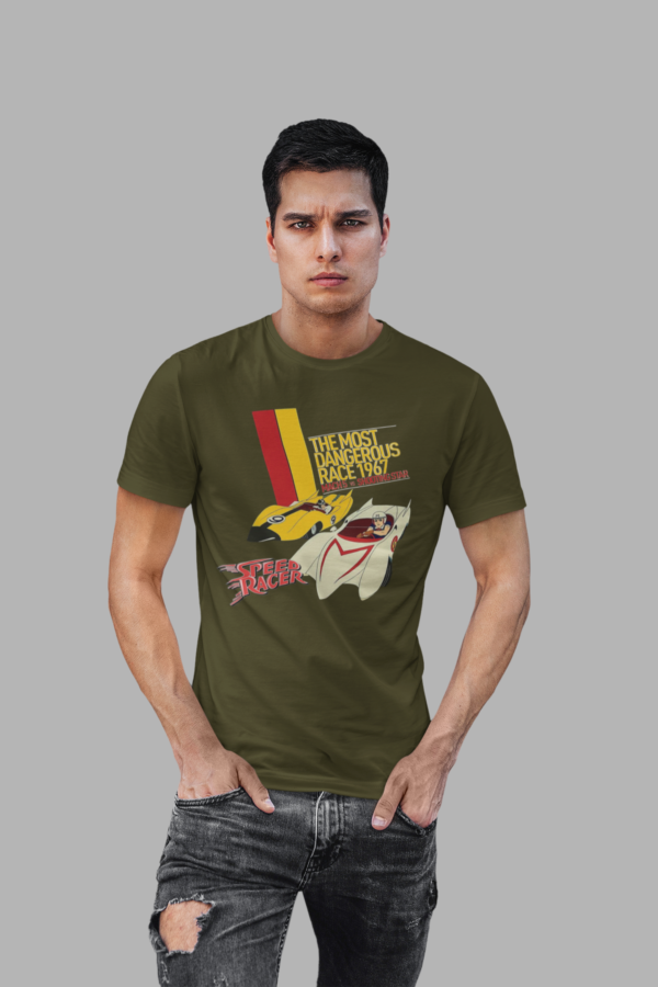 Playera 100% Algodón de Alta Calidad en Modernos Colores con Impresionante Estampado.