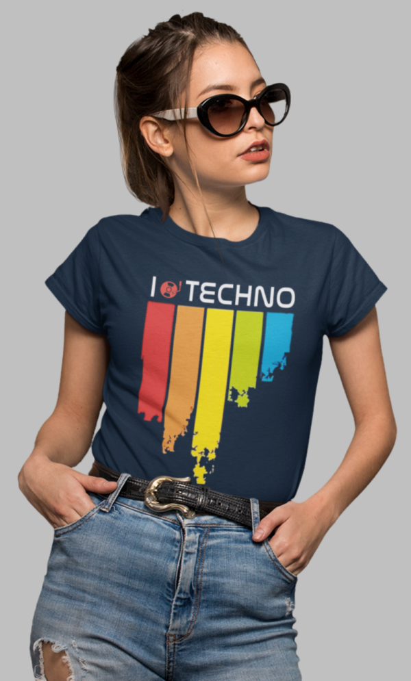 Playera Dama 100% Algodón de Alta Calidad, Cuello "V" y Redondo en diferentes colores e impresionante estampado.