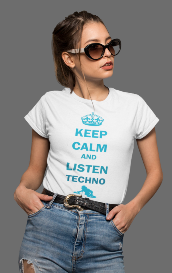 Playera Dama 100% Algodón de Alta Calidad, Cuello "V" y Redondo en diferentes colores e impresionante estampado.