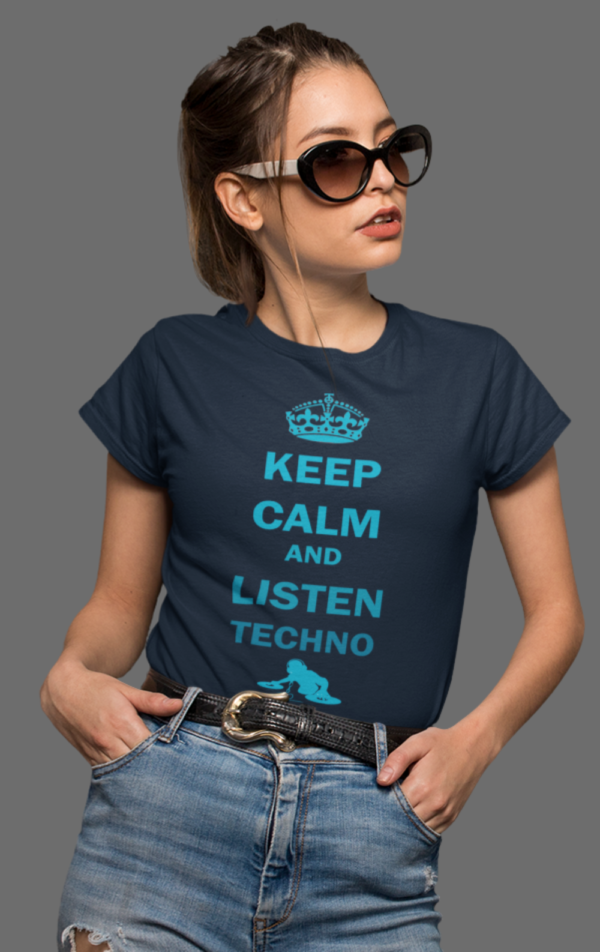 Playera Dama 100% Algodón de Alta Calidad, Cuello "V" y Redondo en diferentes colores e impresionante estampado.