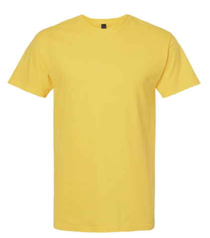 Playera Mod. 4800, UNISEX, 100% Algodón, Tallas ADULTO, con impresión frontal ó trasero (con logo frontal).