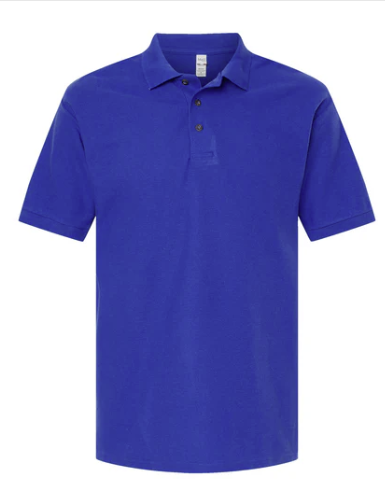 Playera Hombre Mod. 7002, tipo POLO, 100% Algodón, Tallas ADULTO, con impresión frontal ó trasera con logo frontal.