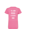 Playera Dama Mod. 4810, 100% Algodón, Tallas ADULTO, con impresión frontal ó trasera con logo frontal.