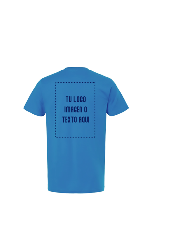 Playera Mod. 4502, Ligera, UNISEX, 100% Algodón, Tallas ADULTO, con impresión frontal ó trasero (con logo frontal).