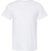 BLANCO Playera Mod. 3541, Ultra Ligera UNISEX, 65% Poliester y 35% Algodón, Tallas ADULTO, con impresión frontal ó trasero (con logo frontal).