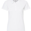 Playera Dama Mod. 7007, tipo POLO, Tallas ADULTO, con impresión frontal ó trasera con logo frontal.
