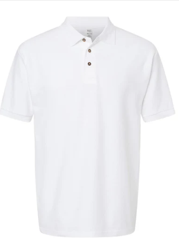 Playera Hombre Mod. 7002, tipo POLO, 100% Algodón, Tallas ADULTO, con impresión frontal ó trasera con logo frontal.