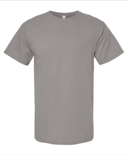 Playera Mod. 4800, UNISEX, 100% Algodón, Tallas ADULTO, con impresión frontal ó trasero (con logo frontal).