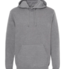 GRIS TB Sudadera Cerrada, UNISEX, Tallas ADULTO, con impresión frontal ó trasera con logo frontal.