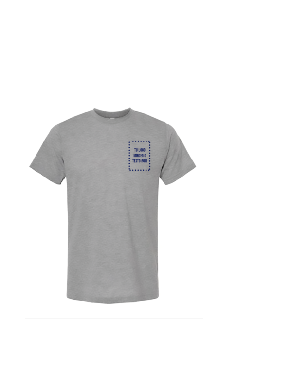 LOGO Playera Mod. 3541, Ultra Ligera UNISEX, 65% Poliester y 35% Algodón, Tallas ADULTO, con impresión frontal ó trasero (con logo frontal).