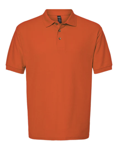 Playera Hombre Mod. 7002, tipo POLO, 100% Algodón, Tallas ADULTO, con impresión frontal ó trasera con logo frontal.