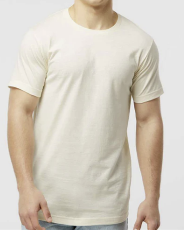 Playera Mod. 4800, UNISEX, 100% Algodón, Tallas ADULTO, con impresión frontal ó trasero (con logo frontal).